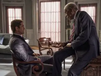 Unerschütterliches Vertrauen: Präsident Trumbull (Morgan Freeman) bietet Mike Banning (Gerard Butler) den Posten des Geheimdienst-Direktors an.