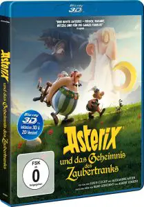 Asterix und das Geheimnis des Zaubertranks - 3D Blu-ray Cover