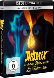 Asterix und das Geheimnis des Zaubertranks - 4K UHD Blu-ray Cover