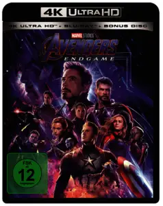 Avengers Endgame 4K Cover