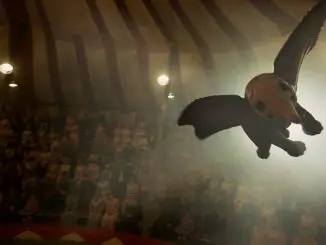 Dumbo fliegt durch die Manege