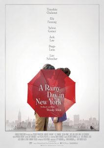 A Rainy Day in New York Filmplakat