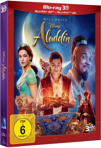 Aladdin Blu-ray 3D Cover