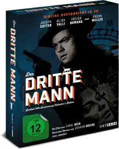 Der dritte Mann (70th Anniversary Collector's Edition) - Blu-ray Cover