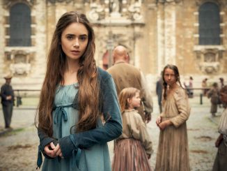 Lily Collins in Les Miserables