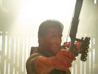John Rambo (Sylvester Stallone) zieht Scharfe Geschütze auf.
