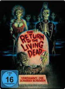 Return of the living Dead (limitierte Steebook-Edition) - Blu-ray Cover