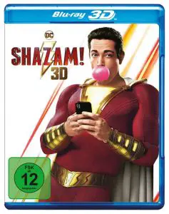 Shazam! - 3D Blu-ray Cover
