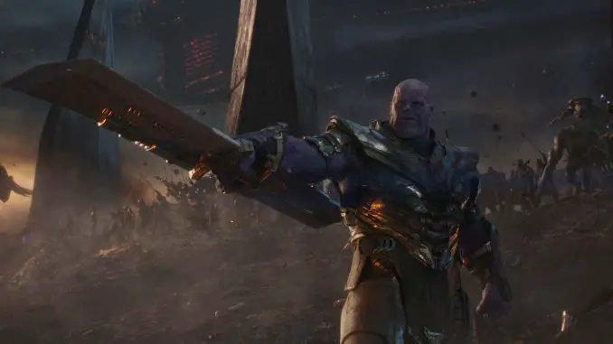Thanos in Avengers Endgame
