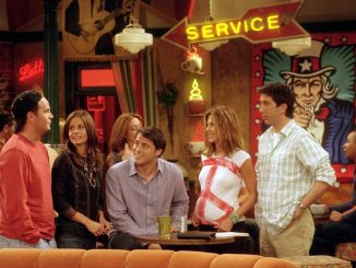 Jennifer Aniston, Courteney Cox, Lisa Kudrow, Matt LeBlanc, Matthew Perry und David Schwimmer in Friends