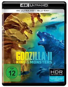 Godzilla II King of the Monsters - 4K Cover