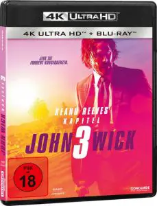 John Wick: Kapitel 3 - 4K UHD Blu-ray Packshot