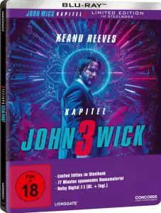 John Wick: Kapitel 3 - Steelbook Blu-ray Packshot