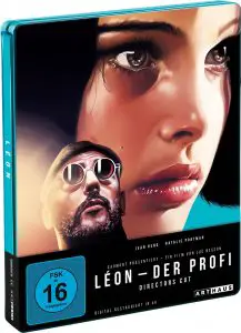 Léon - Der Profi (Limited 25th Anniversary Steelbook Edition) (Director's Cut + Kinofassung) Cover