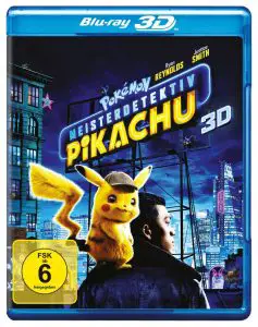 Pokémon Meisterdetektiv Pikachu - 3D Blu-ray Cover