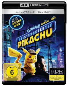 Pokémon Meisterdetektiv Pikachu - 4K Cover