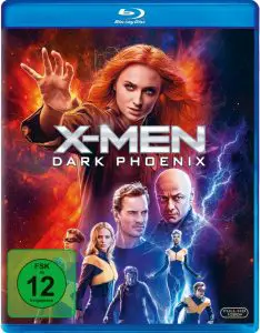 X-Men Dark Phoenix Bluray Cover