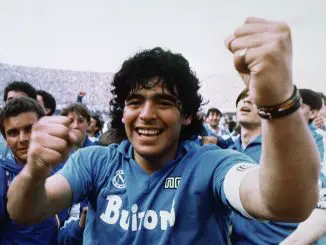 Diego Maradona die „Hand Gottes“