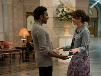 Himesh Patel und Lily James in Yesterday