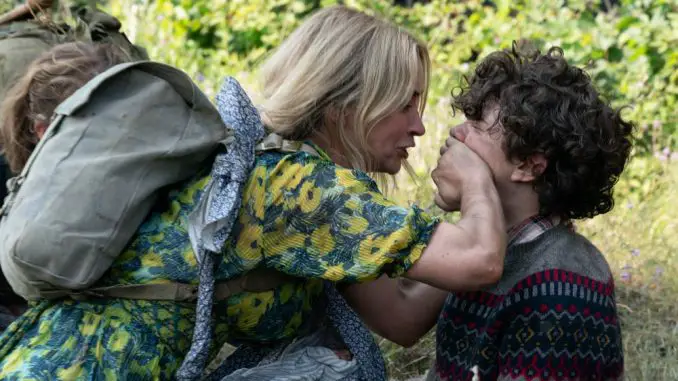 A Quiet Place 2: Evelyn (Emily Blunt) und Marcus (Noah Jupe)