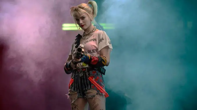 Margot Robbie in Birds of Prey: The Emancipation of Harley Quinn