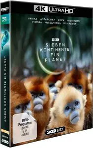 Sieben Kontinente - Ein Planet: 4K UHD Blu-ray Cover