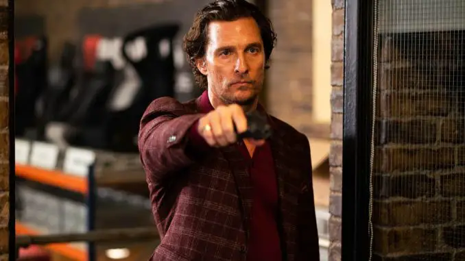 Matthew McConaughey als Londons größter Drogenboss Mickey Pearson.