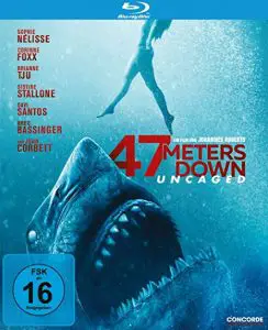 47 Meters Down Uncaged Bluray Cover