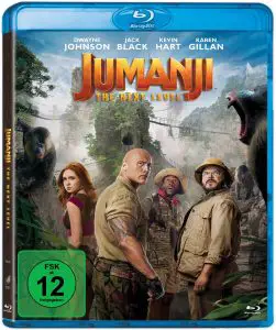 Jumanji: The Next Level - Blu-ray Cover