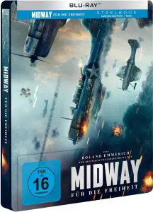 Midway - Für die Freiheit - limited Steelbook Blu-ray Cover