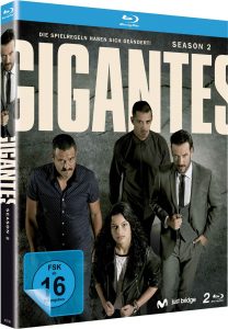 Gigantes - Staffel 2 - Bluray Cover