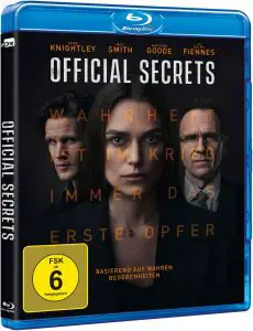 Official Secrets - Blu-ray Cover