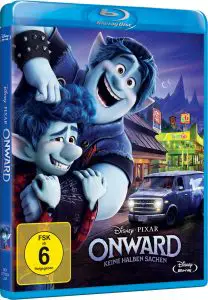 Onward: Keine halben Sachen - Blu-ray Cover