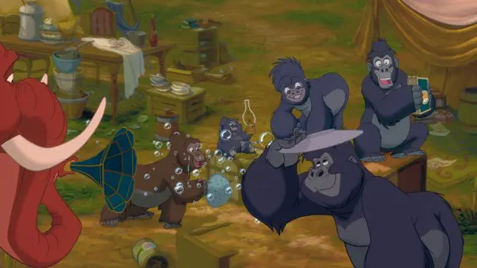 Die Affenbande in Tarzan