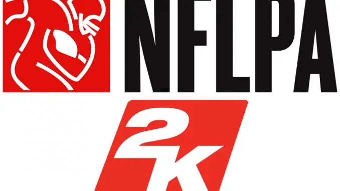 NFLPA-Logo und 2K Logo