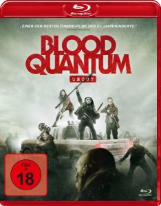 Blood Quantum Bluray Cover