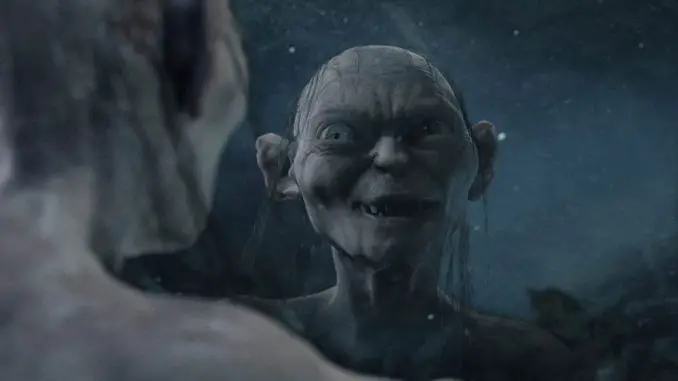 Andy Serkis als Gollum in Der Herr der Ringe