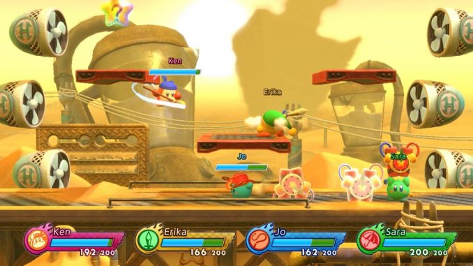 Nintendo Switch: Kirby Fighters 2 - Spielgrafik