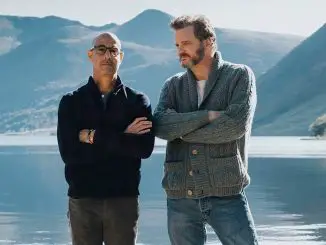 Colin Firth and Stanley Tucci in Supernova