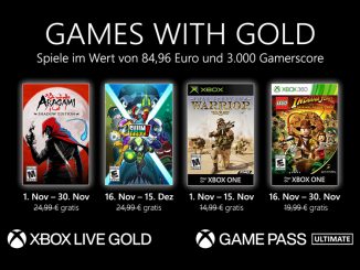 Games with Gold: Diese Spiele gibt es im November gratis