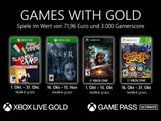 Games with Gold Oktober 2020