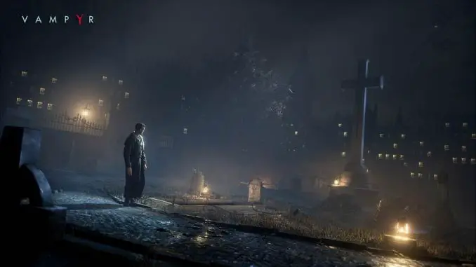 Vampyr Screenshot - Auf dem Friedhof