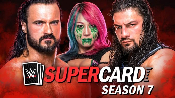 WWE SuperCard Season 7 - Key Art