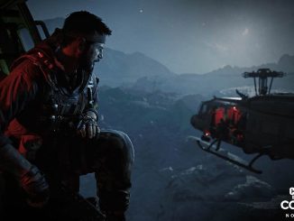 Call of Duty: Black Ops Cold War - Hubschrauber bei Nacht