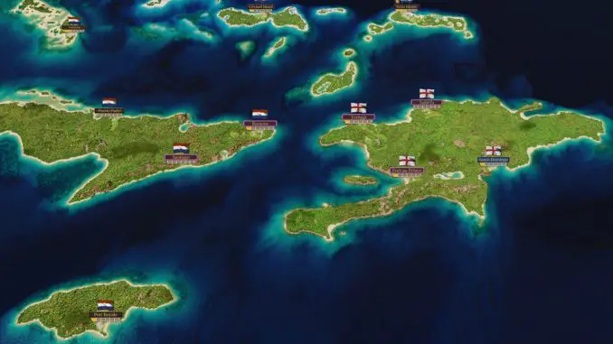 Port Royale 4 - Die Karte