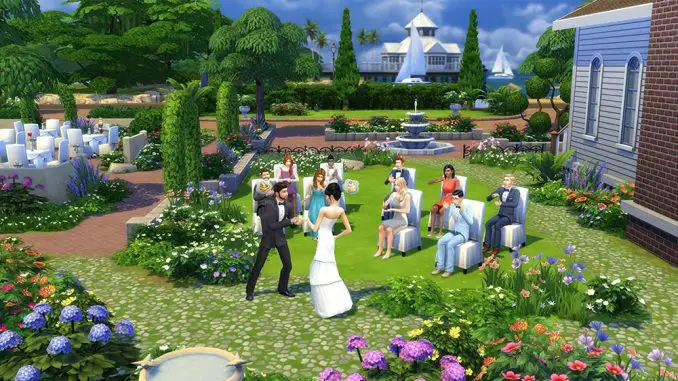 Die Sims 4 - Eine Hochzeit im eigenen Garten