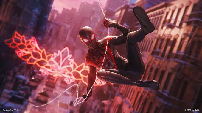 Spider-Man: Miles Morales - Miles schwingt sich durch die Straßen