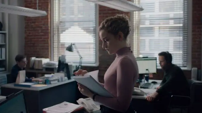 Julia Garner in The Assistant