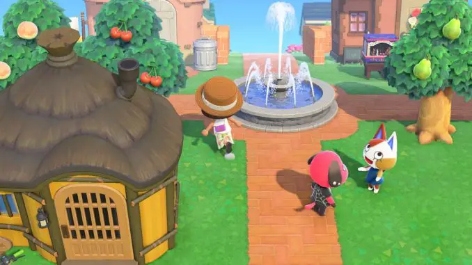 Animal Crossing: Am Brunnen