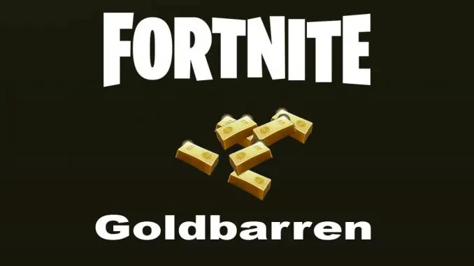Fortnite - Goldbarren